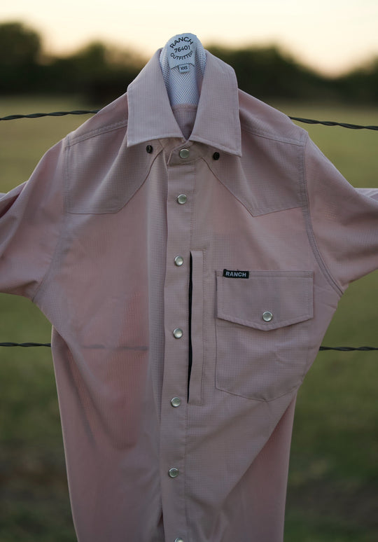Ranch Lite L/S Pearlsnap Shirt - Slim Fit