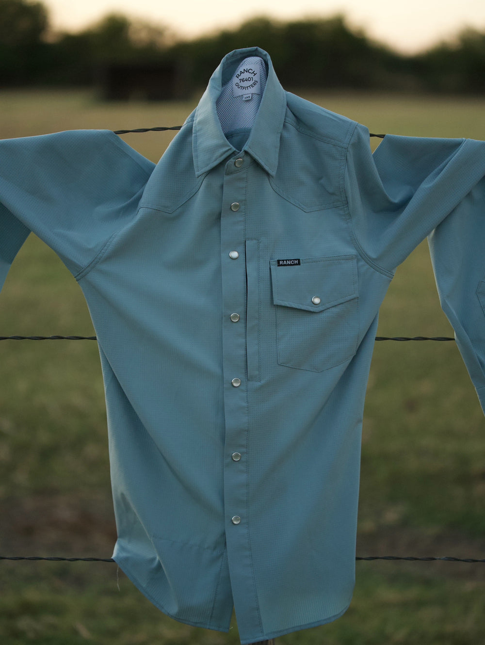 Ranch Lite L/S Pearlsnap Shirt - Slim Fit
