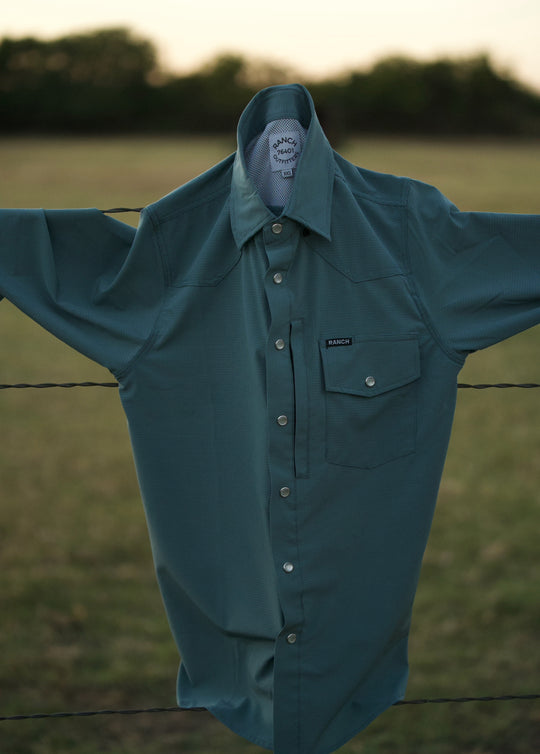 Ranch Lite L/S Pearlsnap Shirt - Slim Fit