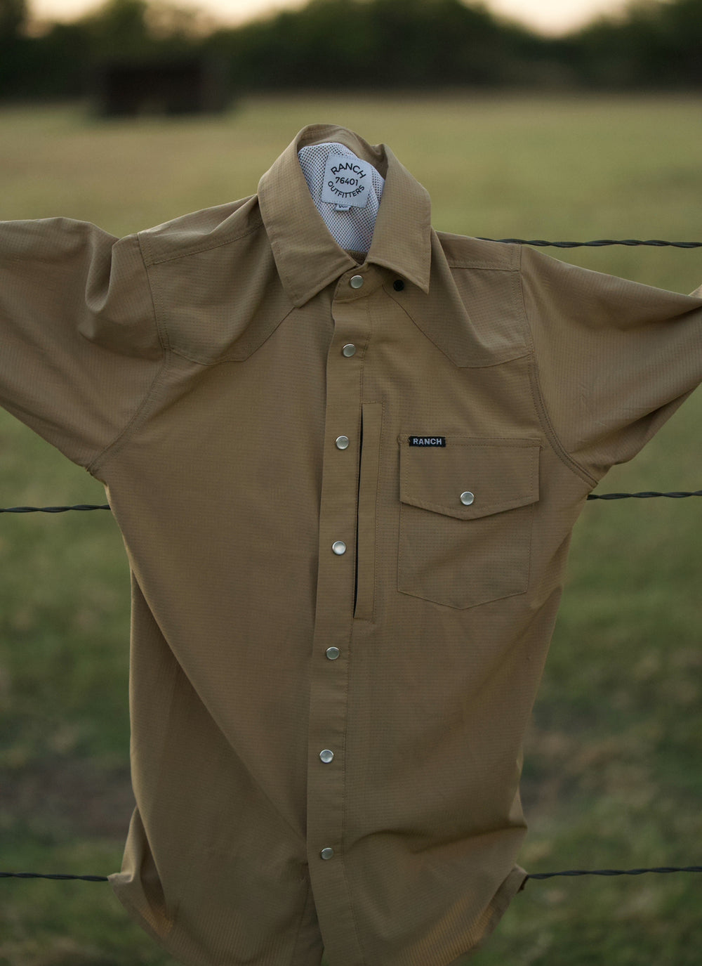 Lite Ranch L/S Pearlsnap Shirt - Slim Cut