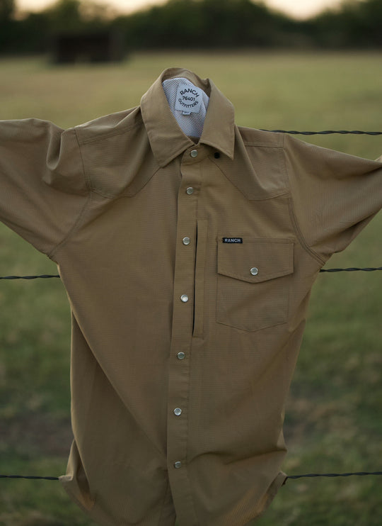 Ranch Lite L/S Pearlsnap Shirt - Slim Fit