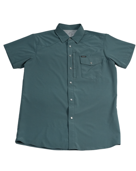 Lite Ranch Short Sleeve Pearl Snap - Slim Cut