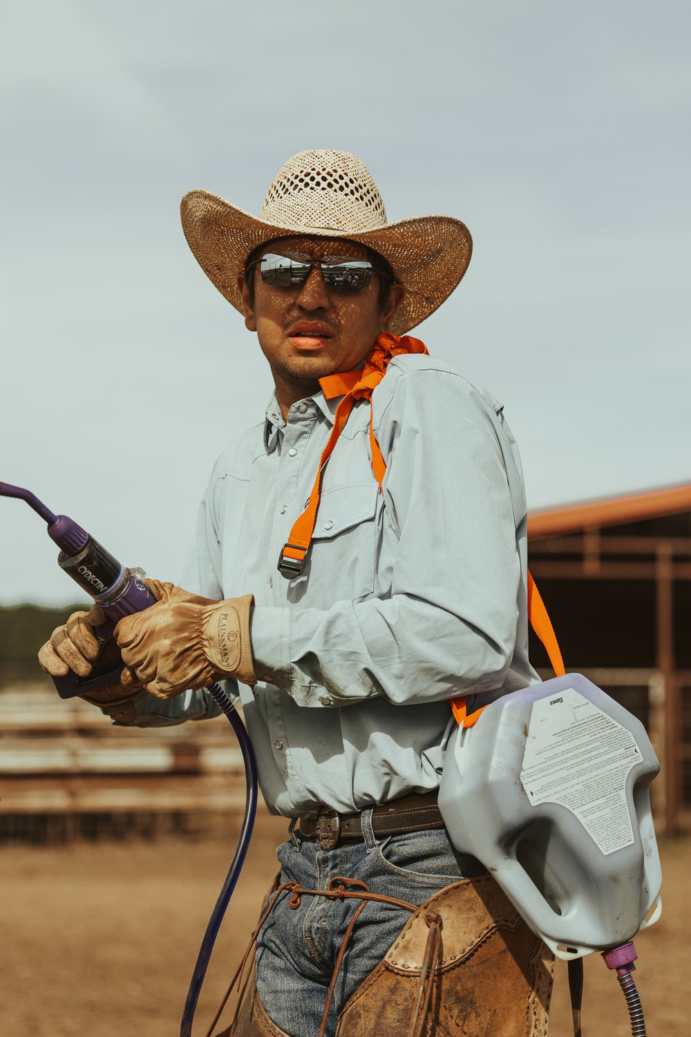 Ranch Outfitters sunglasses on the ranch